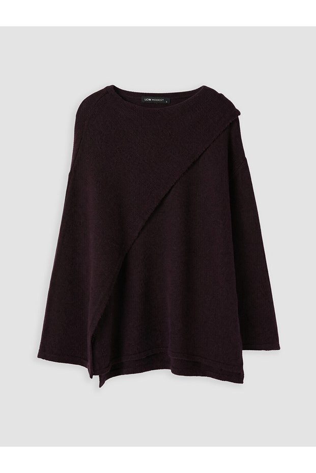 Özmarka New Season Crew Neck Women's Knitwear Sweater