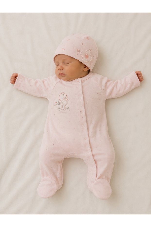 Baby Girl New Season 4-Piece Hospital Release Set Love Bunny 2525