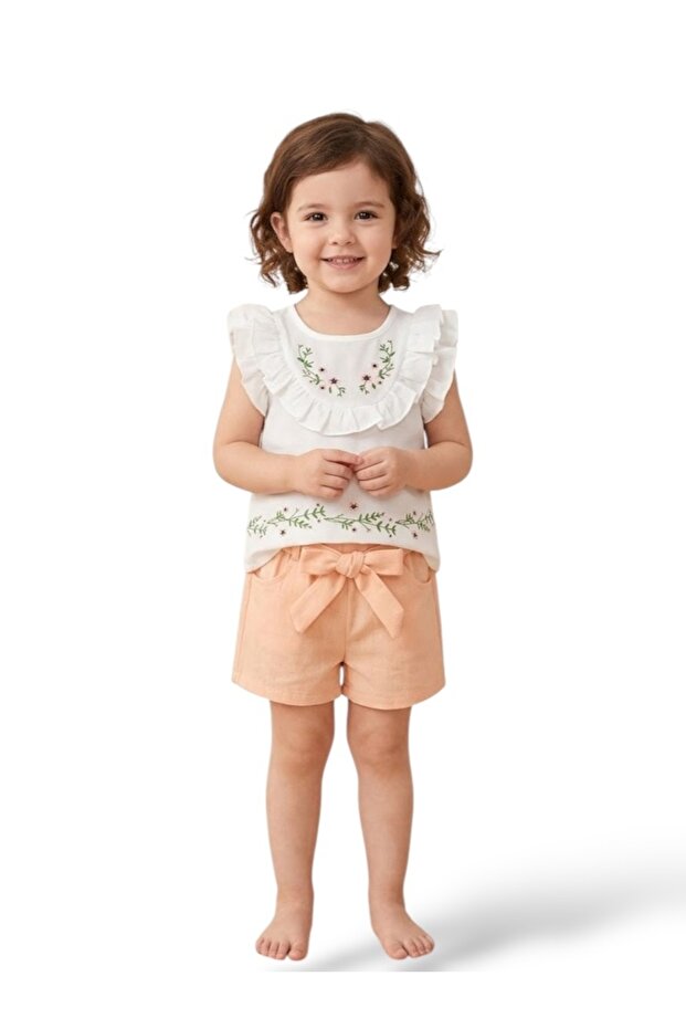 Girl's 2-Piece Shorts Suit