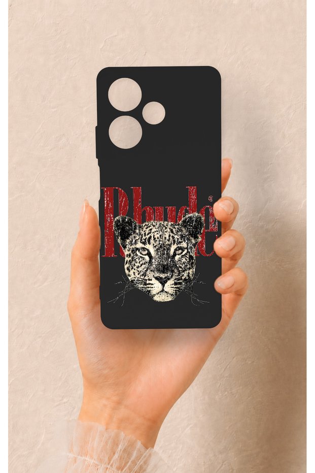 Infinix Hot 30 Compatible Rhude Patterned Silicone Case