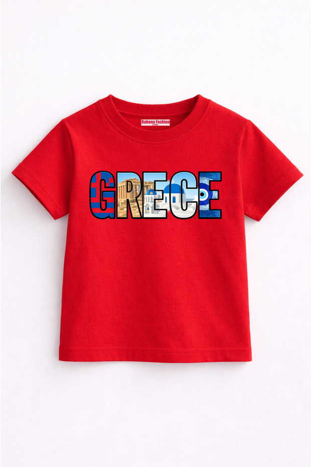 Greece Icons Kids T-Shirt