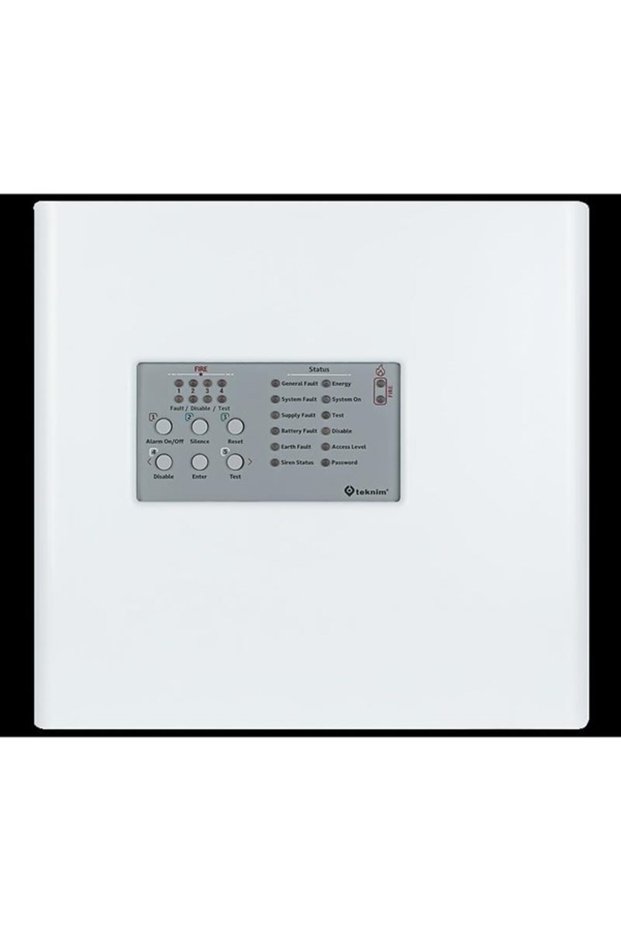 Teknim Tfp-4404P Conventional 4-Zone Fire Alarm Panel Plastic Case