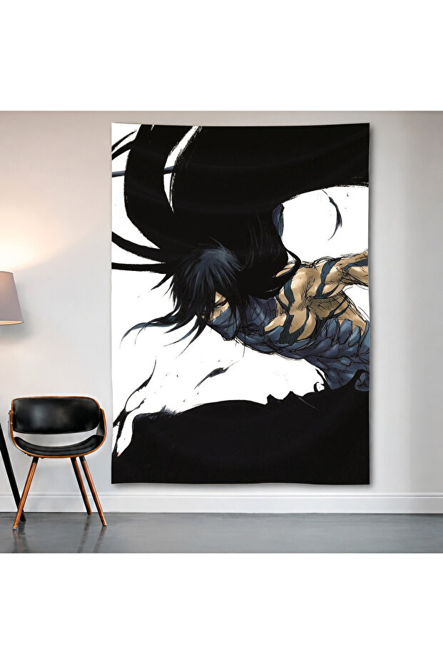Death Note Ryuk Wall Covering Wall Tapestry First Quality Satin Fabric Poster
