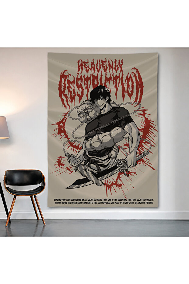 Kaiju No. 8 Wall Coverings Wall Tapestry First Quality Satin Fabric Poster