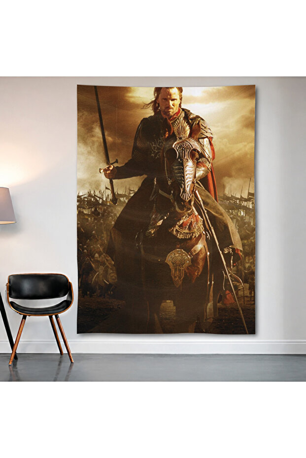 Gladiator Wall Drape Wall Tapestry First Quality Satin Fabric Poster