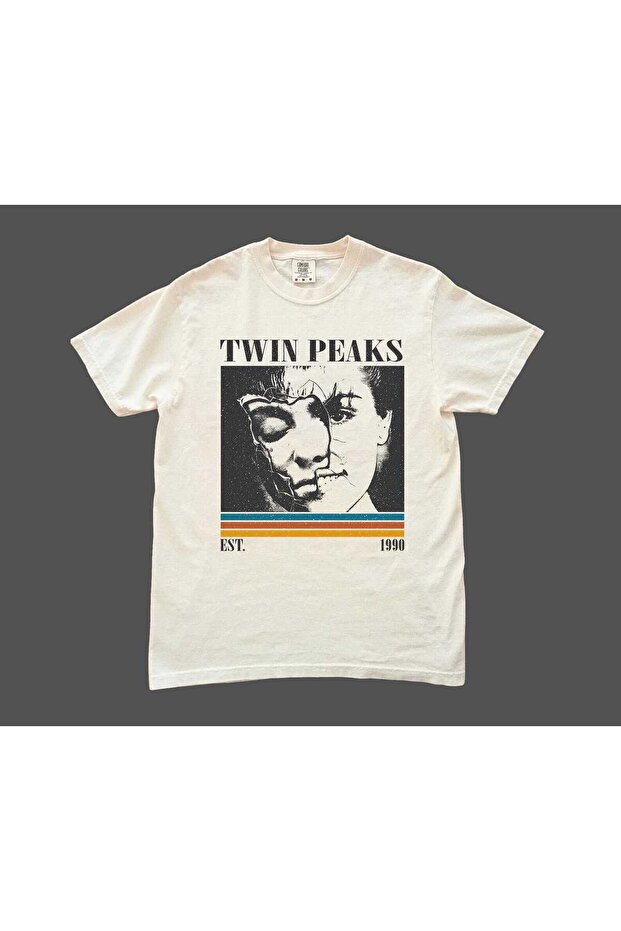 Twin Peaks Printed Unisex Oversize T-Shirt
