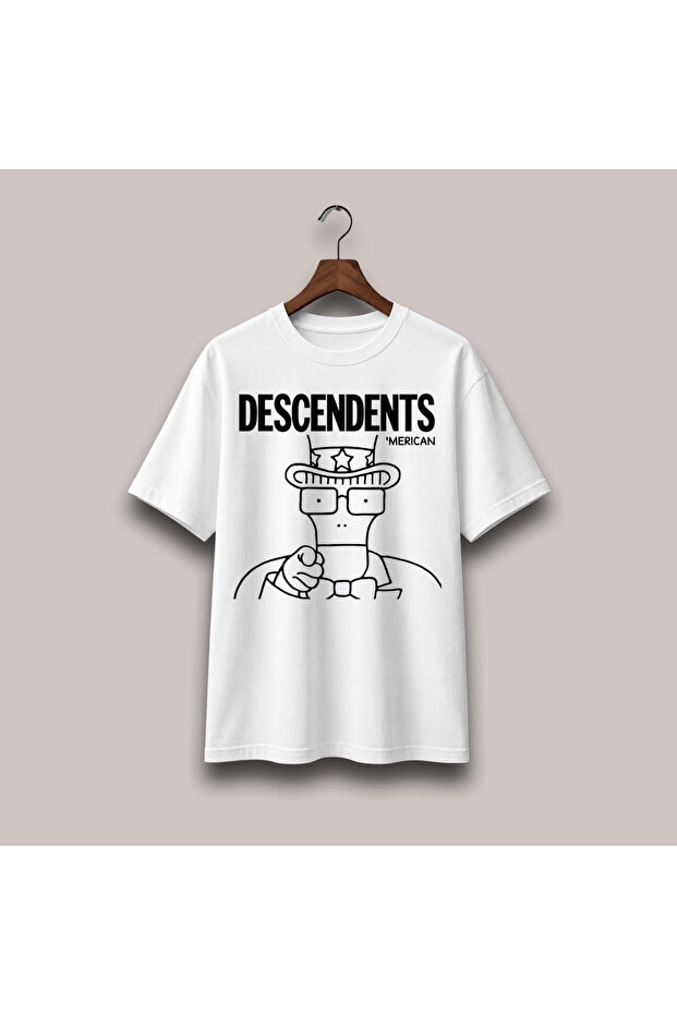 Descendents Printed Unisex Oversize T-Shirt