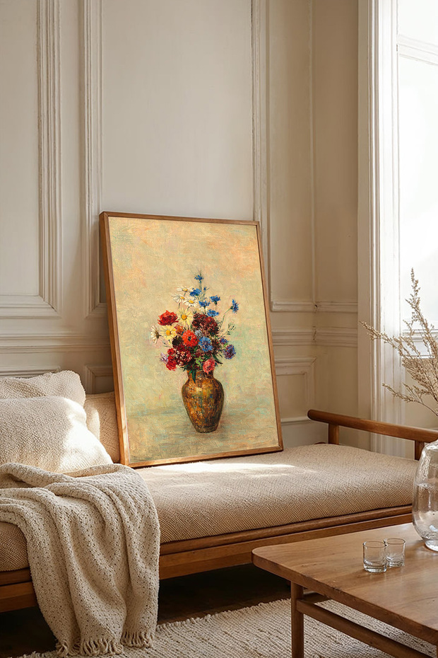 One Piece Wooden Framed Painting Tk3957