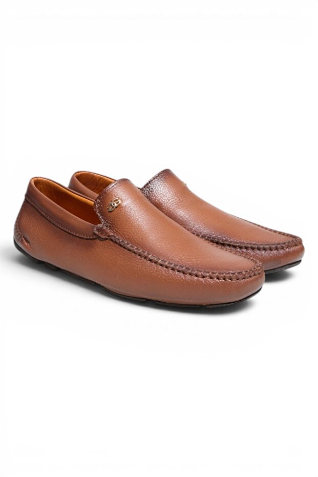Taba Floter Taba Color Laceless Genuine Leather Men's Shoes
