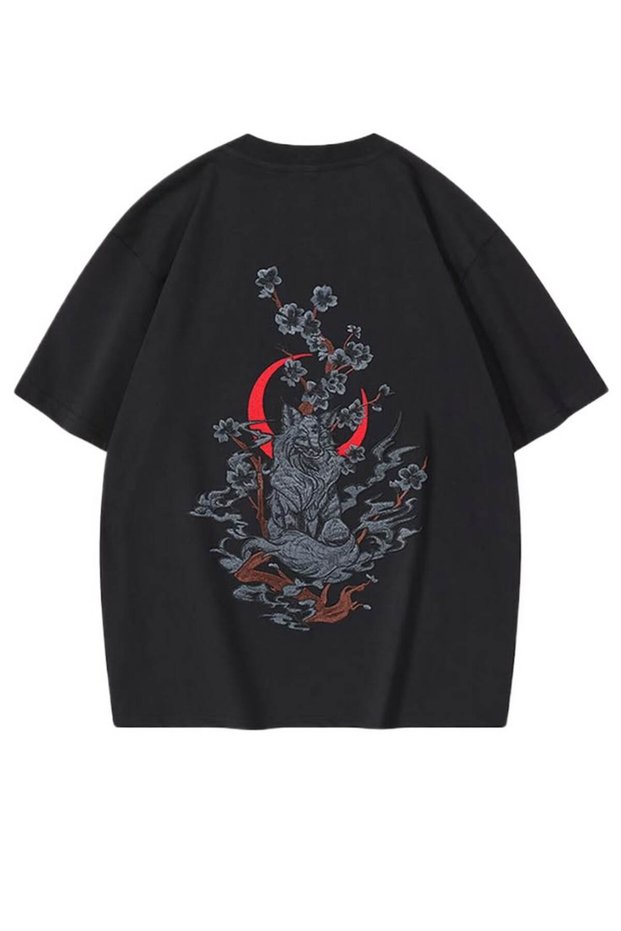 Calle Unisex Colorful Oversize Printed T-Shirt Streetwear Comfortable Fit Daily Premium