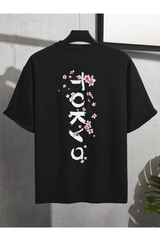 Calle Unisex Colorful Oversize Printed T-Shirt Streetwear Comfortable Fit Daily Premium