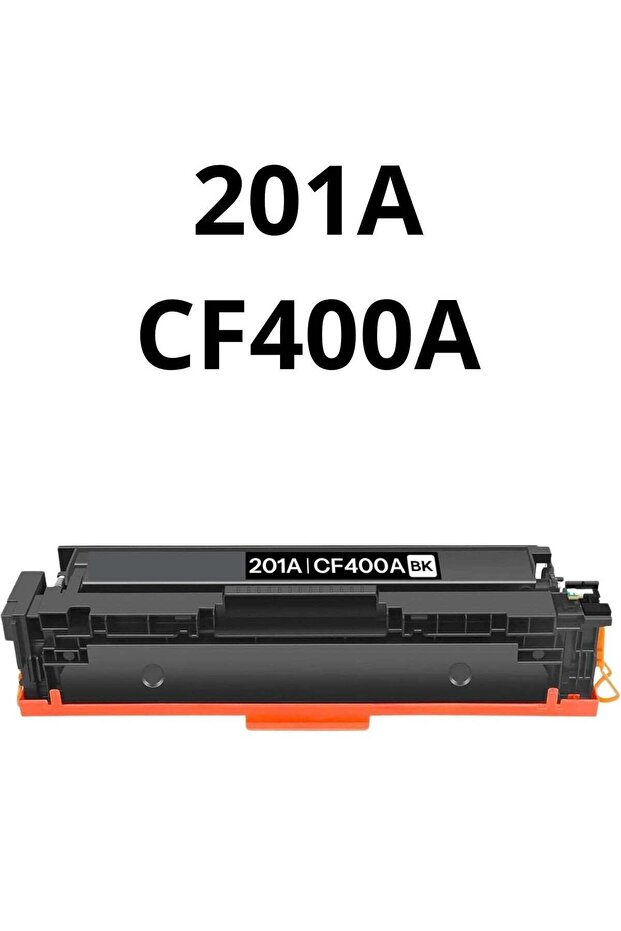 حبر CF400A (201A) - أسود - متوافق مع طابعات HP Color LaserJet Pro M252 و MFP M277