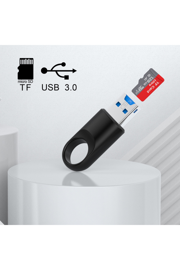 قارئ بطاقات مايكرو SD TF من AJIUYU، قارئ بطاقات USB مايكرو SD TF، قارئ بطاقات ذاكرة USB3.0 صغير للهواتف المحمولة، 5G