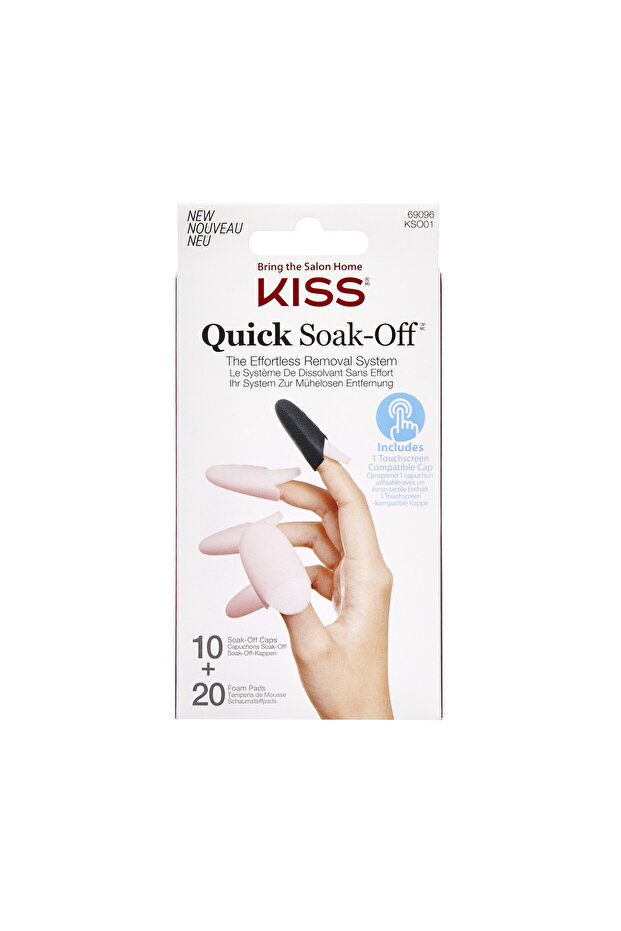 Quick Soak-Off Remover Caps Kso01