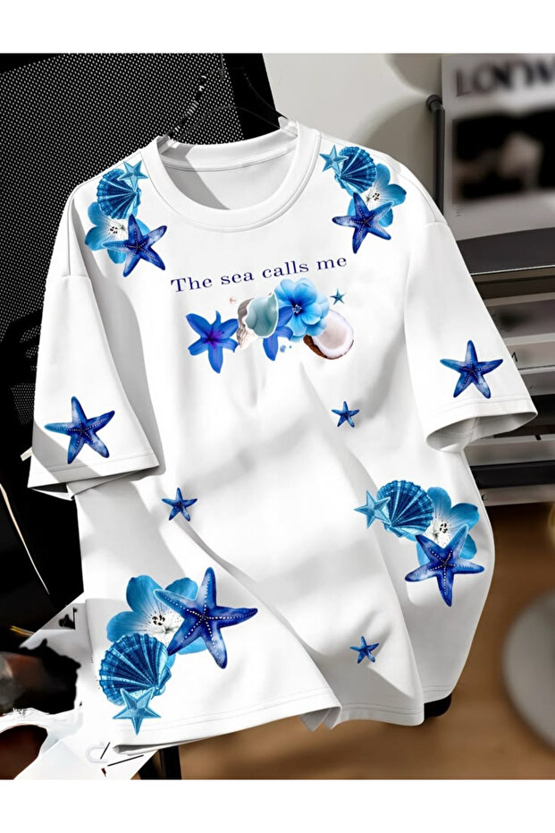 Unisex Printed oversized T-shirt
