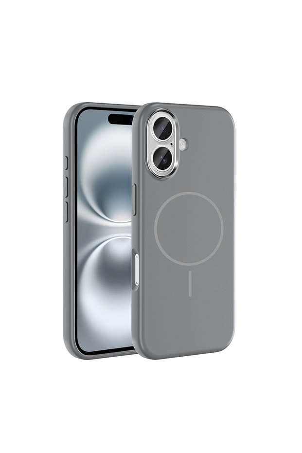 iPhone 16 Case Slim Magsafe Ring Camera Raised Silicone Brsa