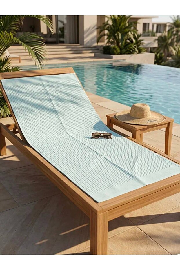 Beach Towel 100X150 Size / 1 Piece (Waffle Honeycomb)