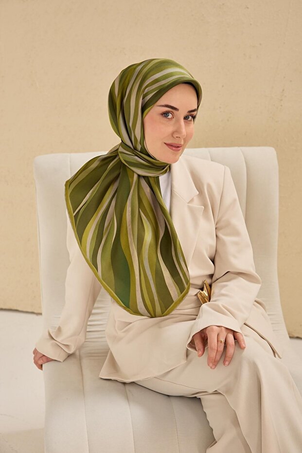Twill Silk Scarf 11517-20