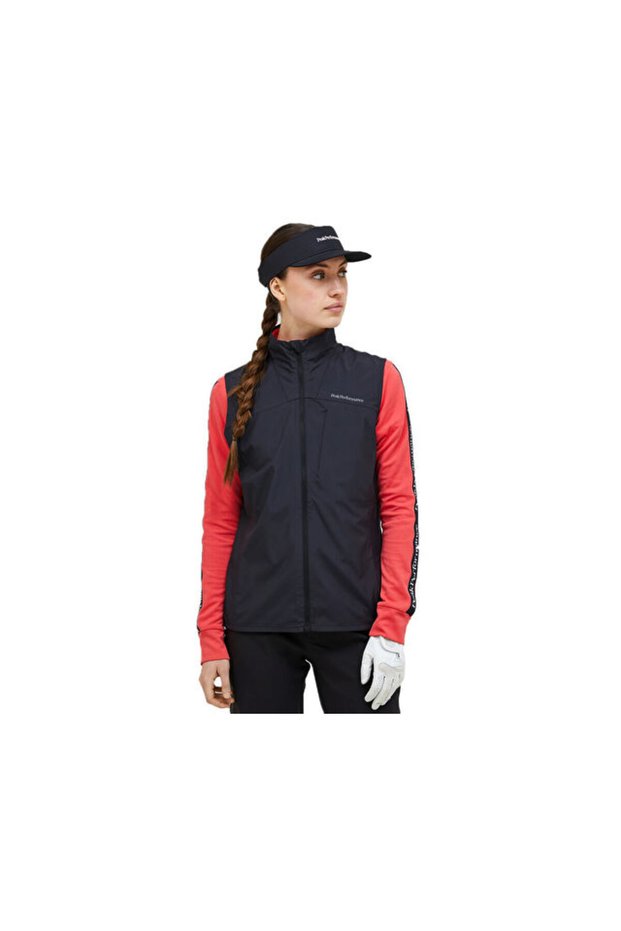 W Glider Wind Vest Women's Outdoor Vest G80205010T Black
