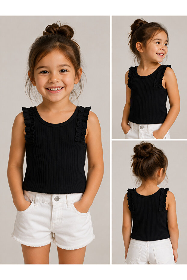 Girl's Crop Body Suit