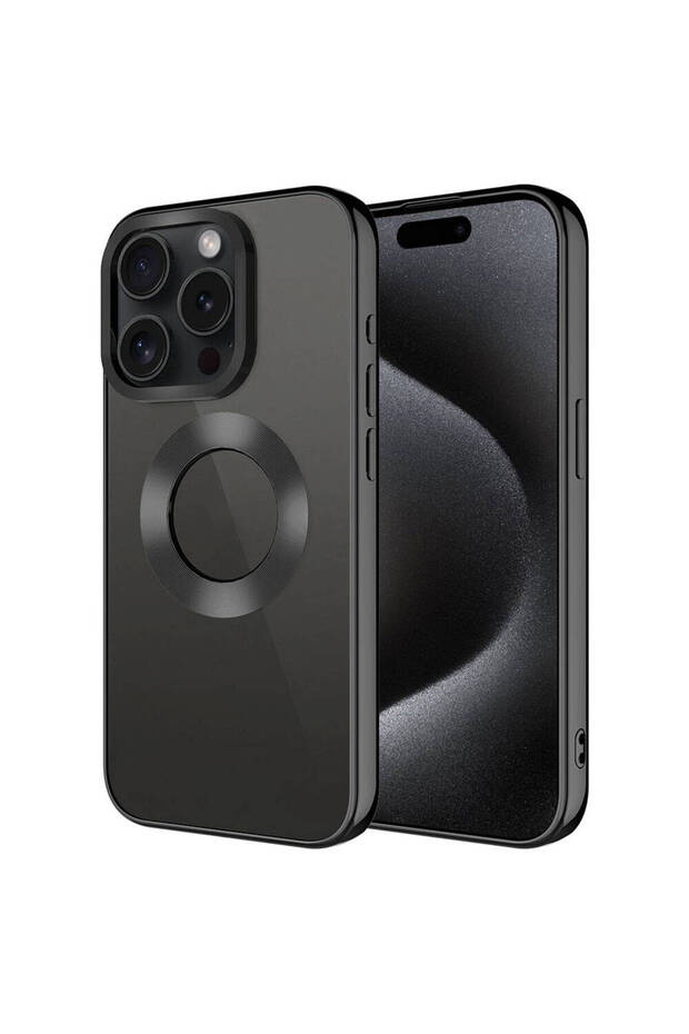 iPhone 15 Pro Max Case with Camera Lens Protection, Slim and Lightweight, Featuring Logo, Butam
