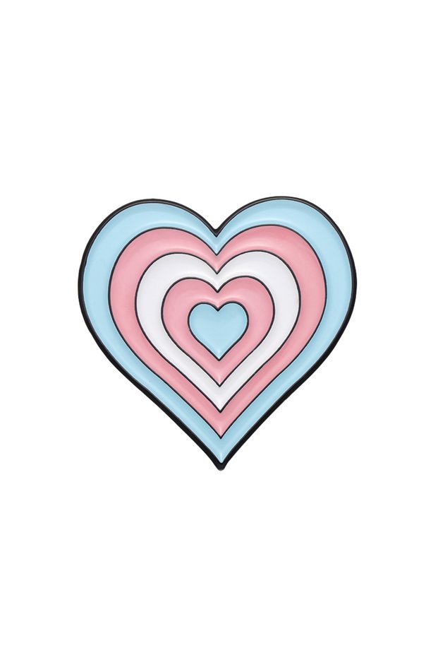 XZ9557 Trans Rights Are Human Right Enamel Pins Custom Trans Women Brooches Lapel Badges Lesbian Gay