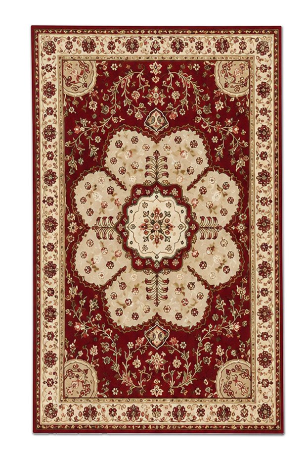 Sdt Traditional Patterned Modern Woven Base Decorative Carpet Sdtamor2862