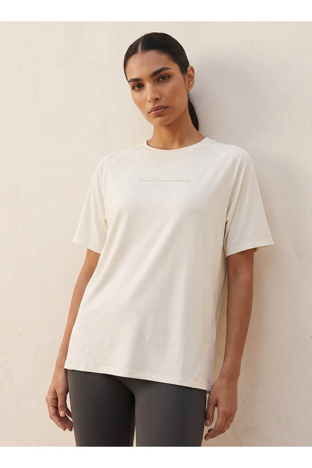 Printed 2 Way Stretch T-shirt