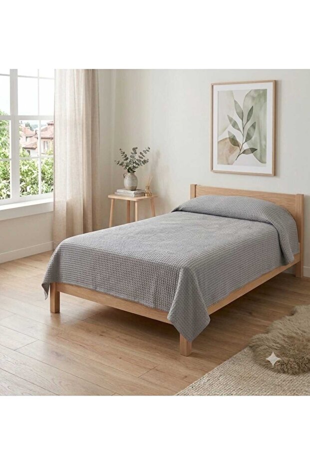 100% Cotton Waffle Single Bedding