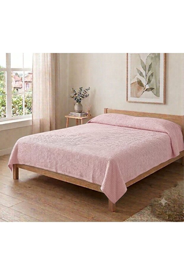 100% Cotton Waffle Double Bedding