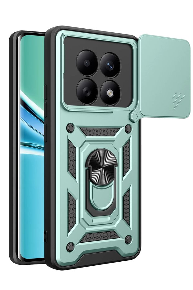 Aconcept Redmi Note 15 4g Pars Lens Ringed Silicone (34437) - Green