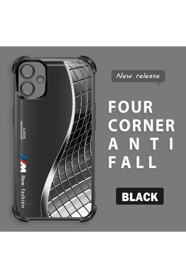 Samsung Galaxy A06 Compatible Transparent Back Four-Corner Reinforced Impact Protection Silicone Case
