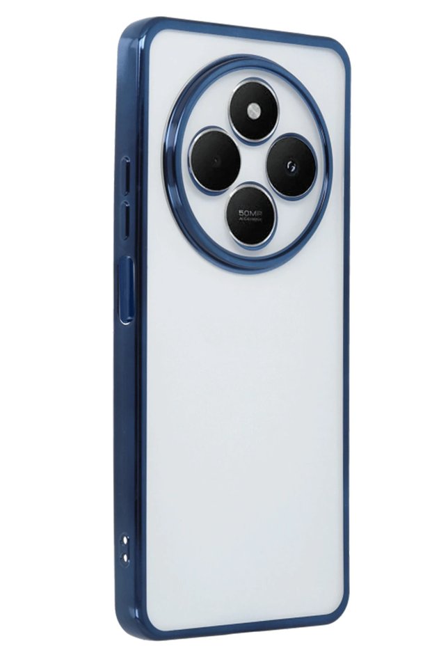 Aconcept Redmi 14C Case with Lens Silicone (100904) - Navy Blue