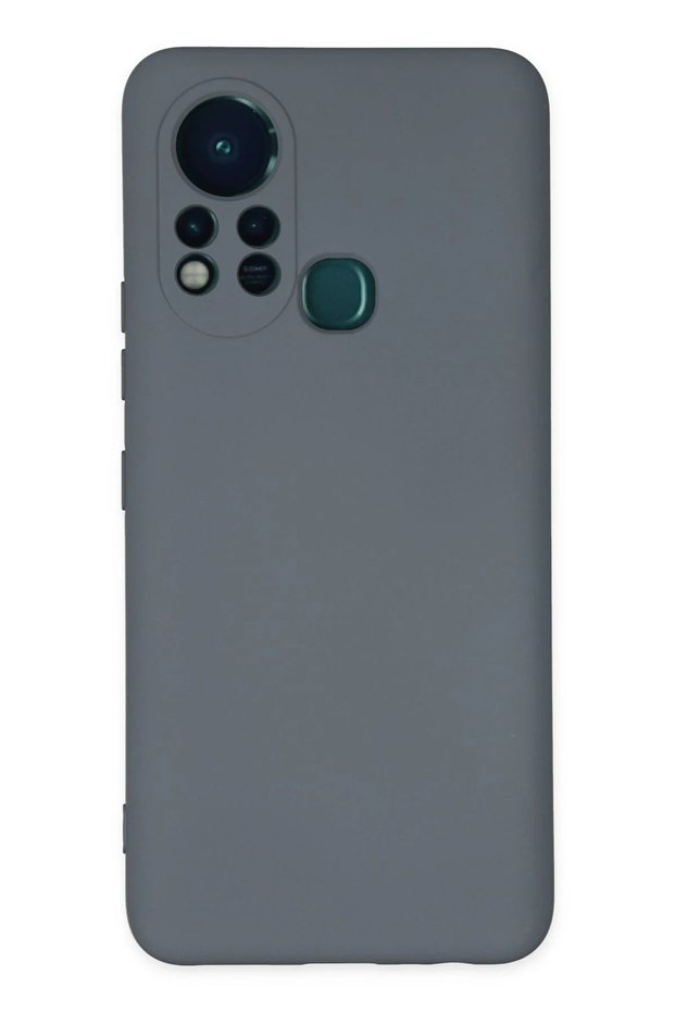 Aconcept Infinix Hot 11S Case Nano Inside Velvet Silicone (210341) - Gray