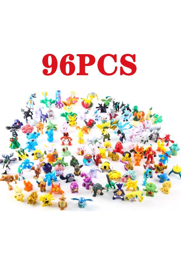 96pcs 144 Pet Pok É Mon Figurines Pok É Mon Pok É Mon Twisted Egg Toy Dolls Children's Christmas Gif