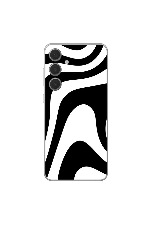 Samsung Galaxy S25 Fe Compatible Transparent Case with 10 Designs
