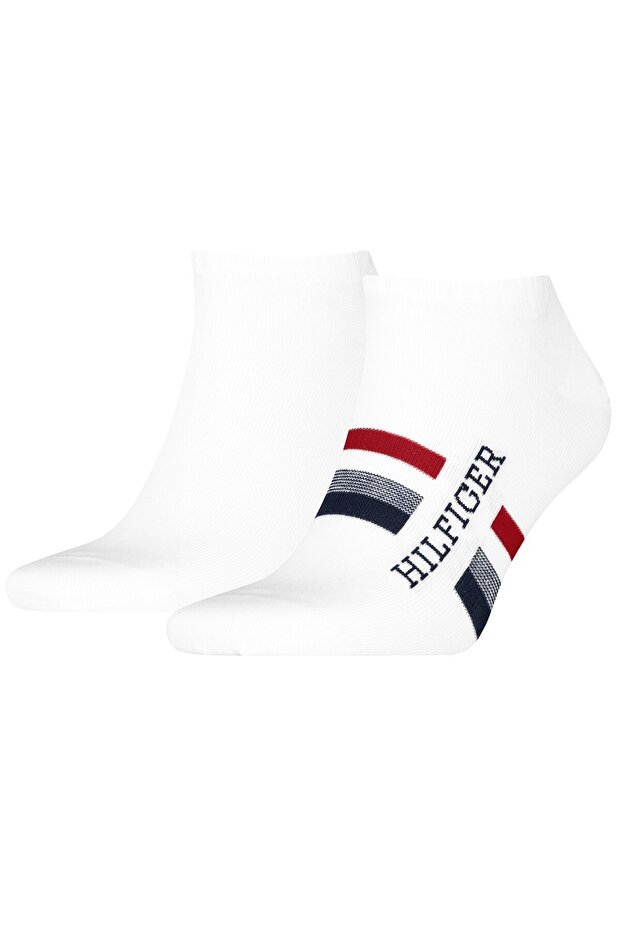 Tab Sock 2 Pack White Cotton Booties Ankle Socks 2-Pack White