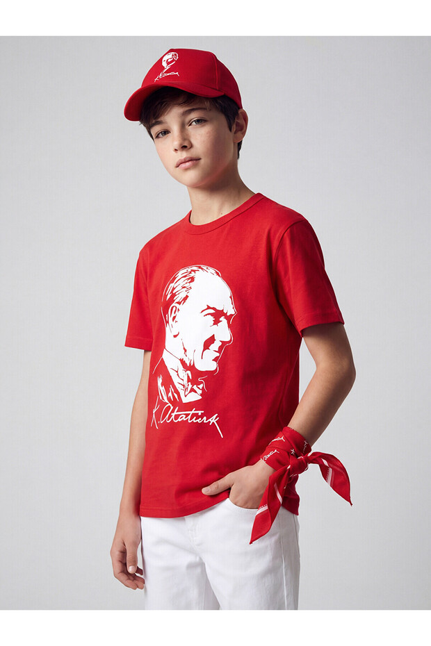 Original Ataturk Printed Boy's T-Shirt