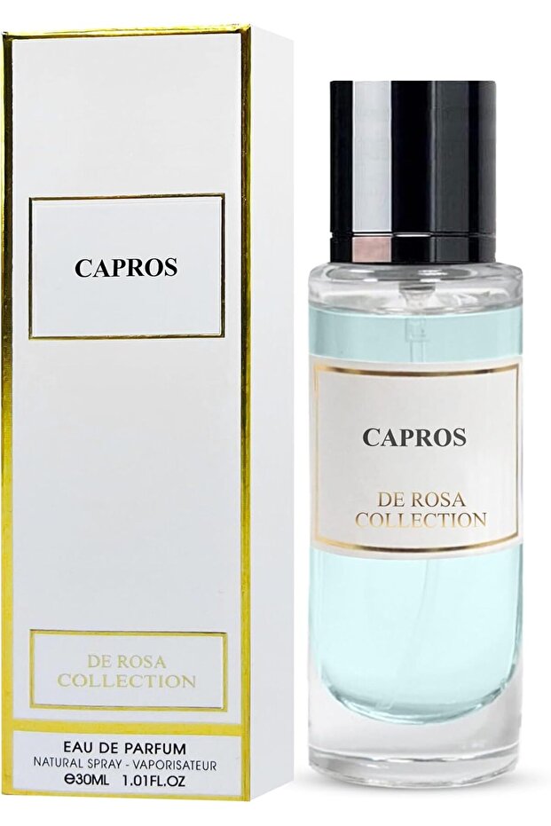 Capros 30ml De Rosa Collection | Eau De Parfum | Long Lasting Arabic Perfume | Perfume for Men and Women | Captivating Unisex Fragrance