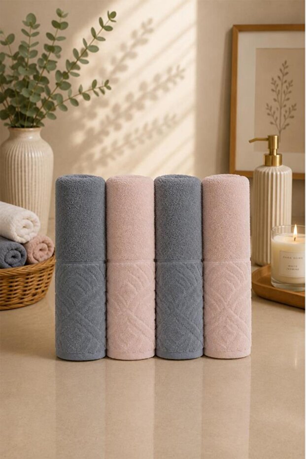 Lina Hammam Set 4 Pieces Indigo - Light Powder