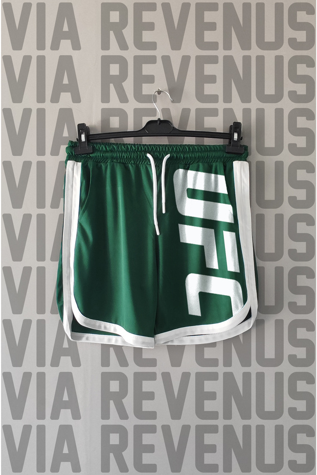 Fighting Championship Printed Unisex Retro Varsity Sports Training Shorts