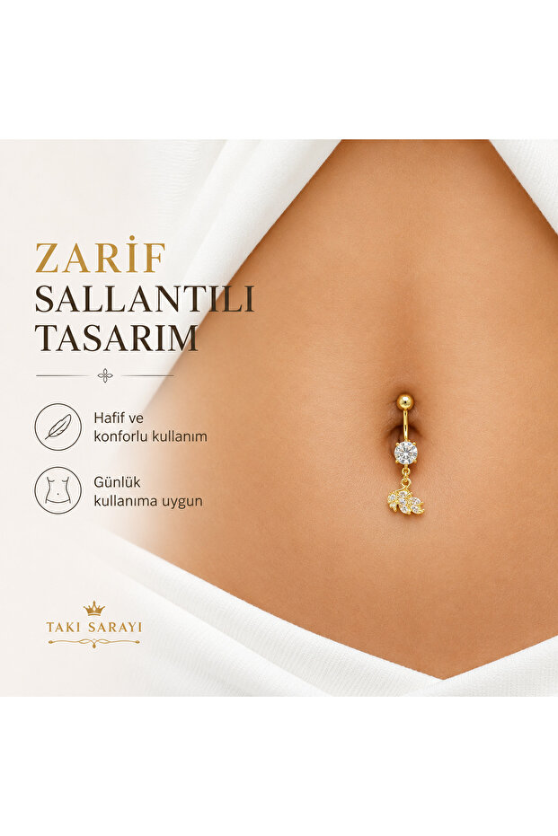 Göbek piercing