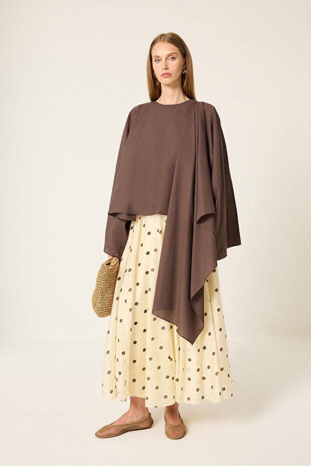 Yarasa Sleeveless Blouse Skirt Set