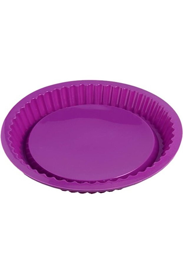 Silicone Cake Pan for Quiche, Pizza and Pastries - BPA-free, Non-stick and Durable, 1 Piece