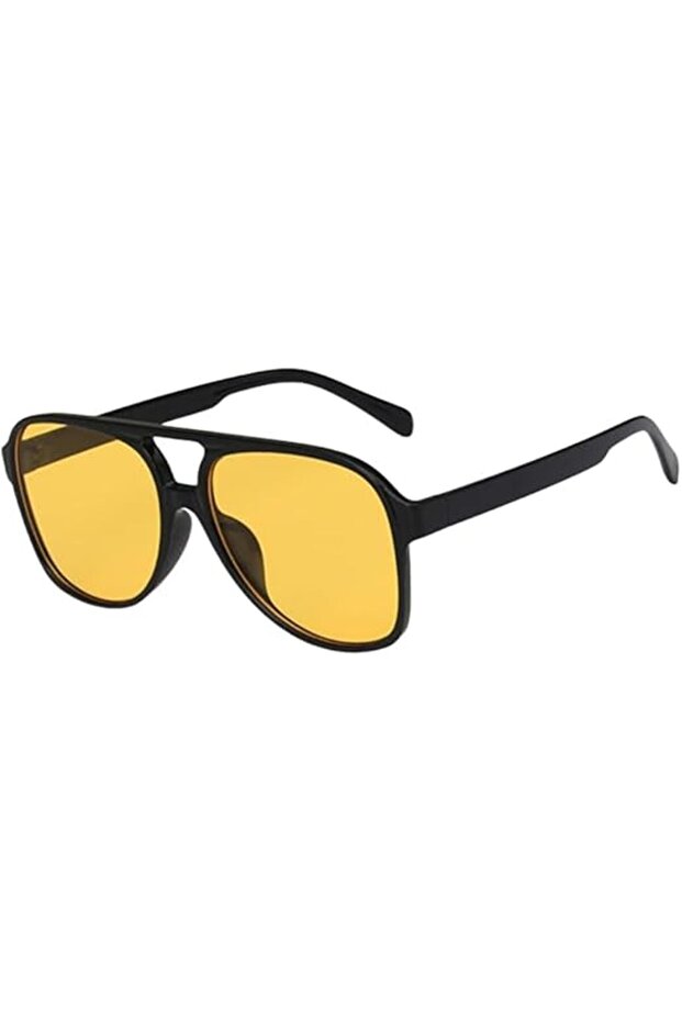 Retro frog-eye sunglasses, oversized non-polarized UV-protective eyeshadow, unisex.