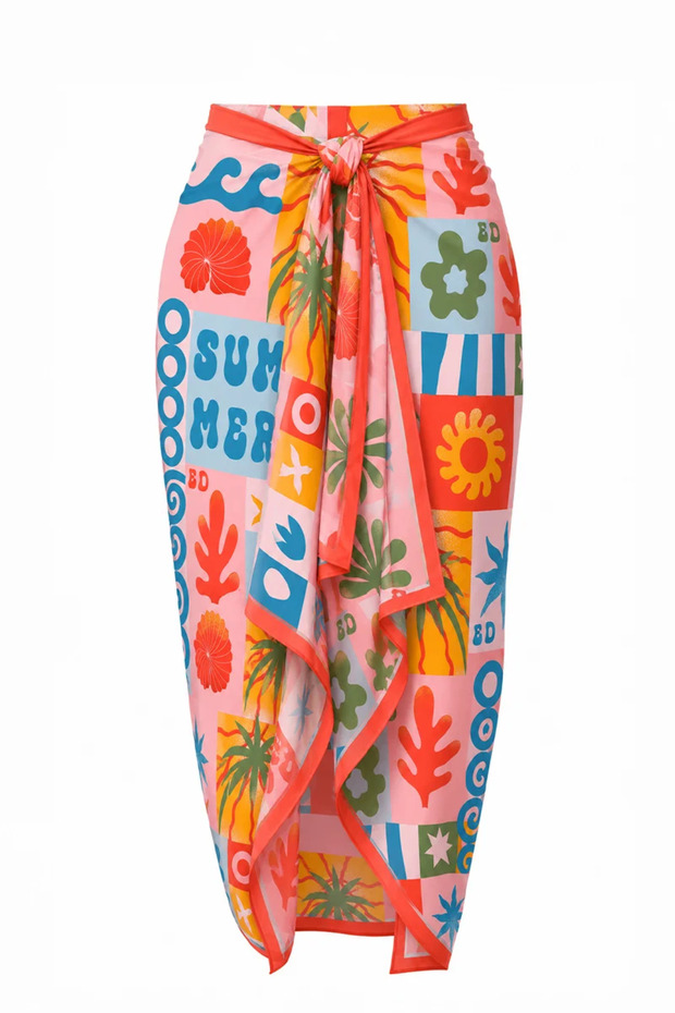 Summer Desen Pareo - Orange