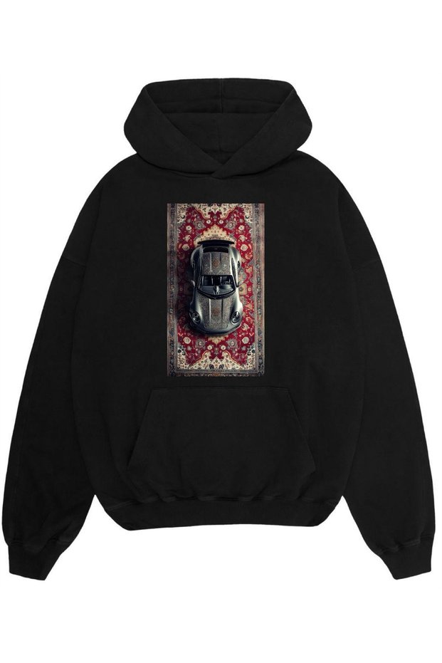 Car Printed Ethnic Design Sweatshirt