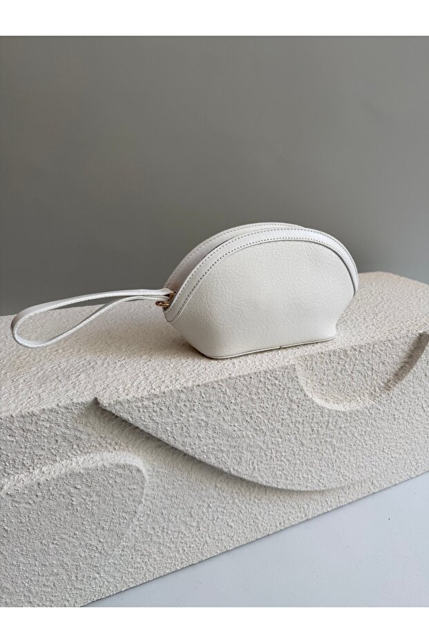 North Model Clutch Bag, Portfolio Bag, Handbag White