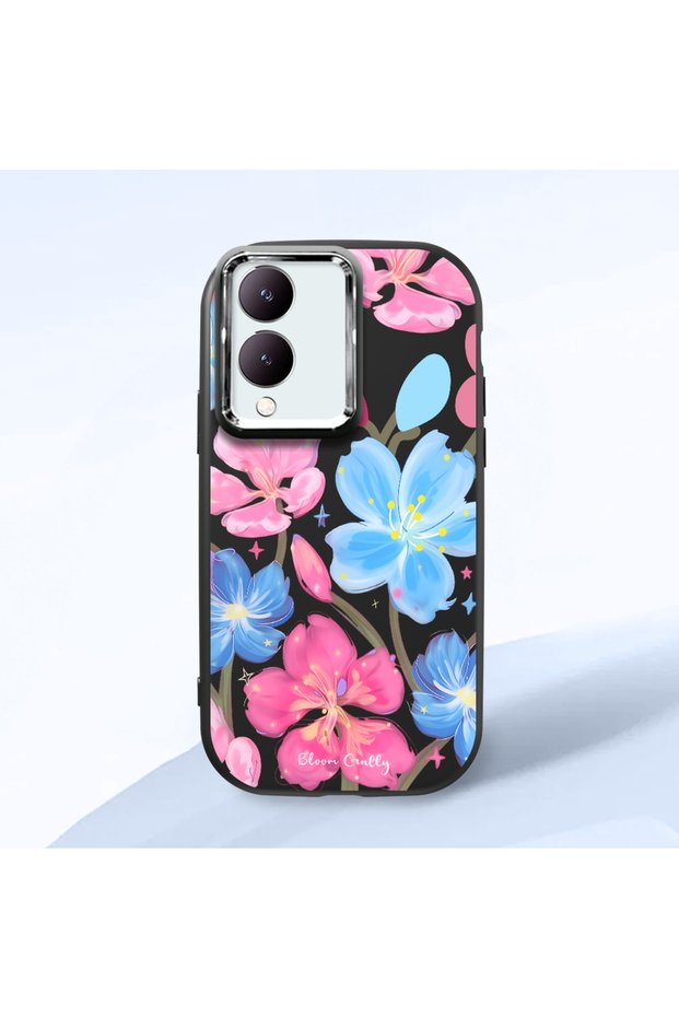 Vivo Y28 4g Compatible Shock-Absorbing Camera Protected Black Silicone Case