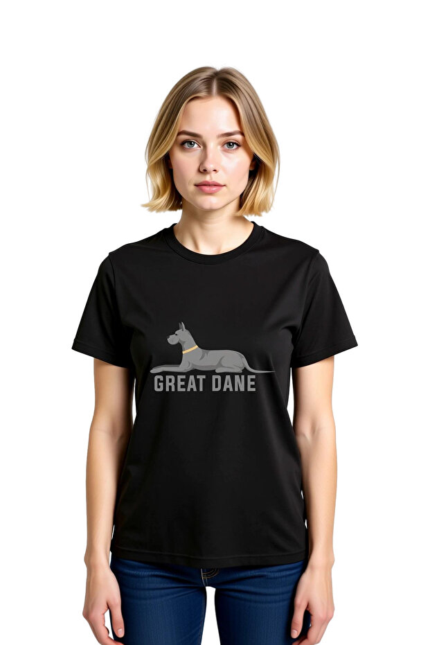 Great Dane Dog Breed Printed Women's T-Shirt